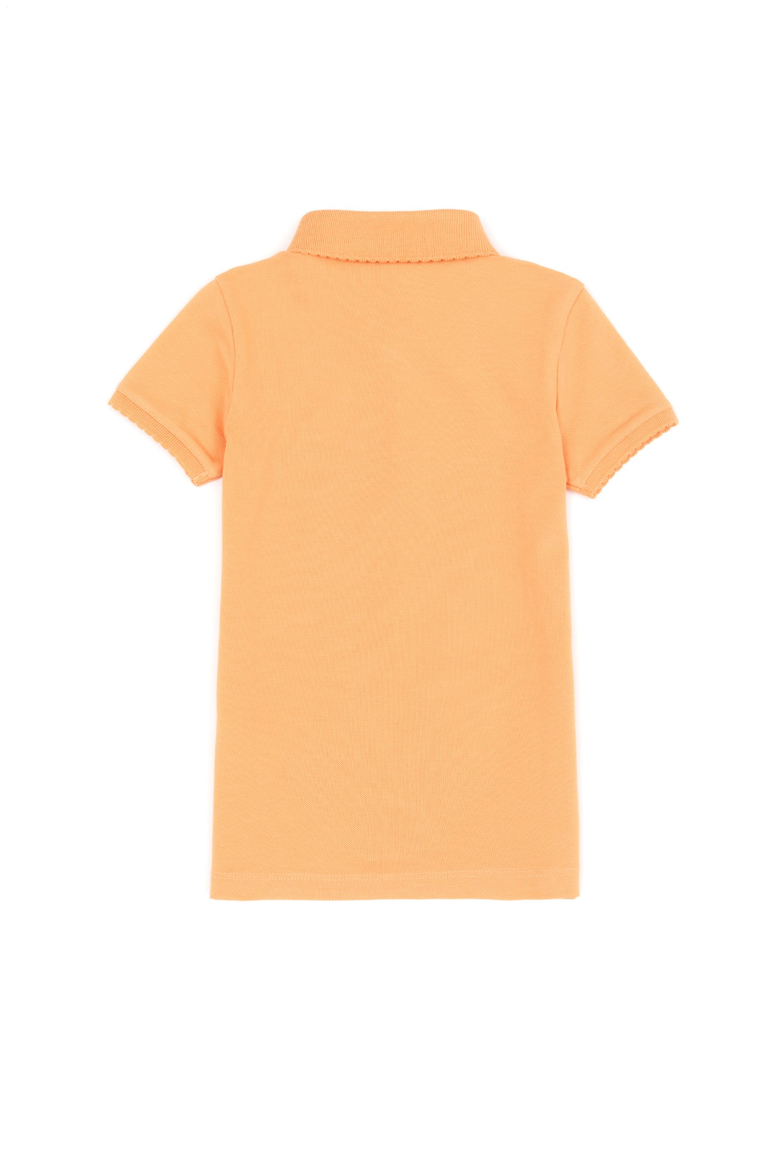 تی شرت  زرد  استاندارد فیت  دخترانه یو اس پولو