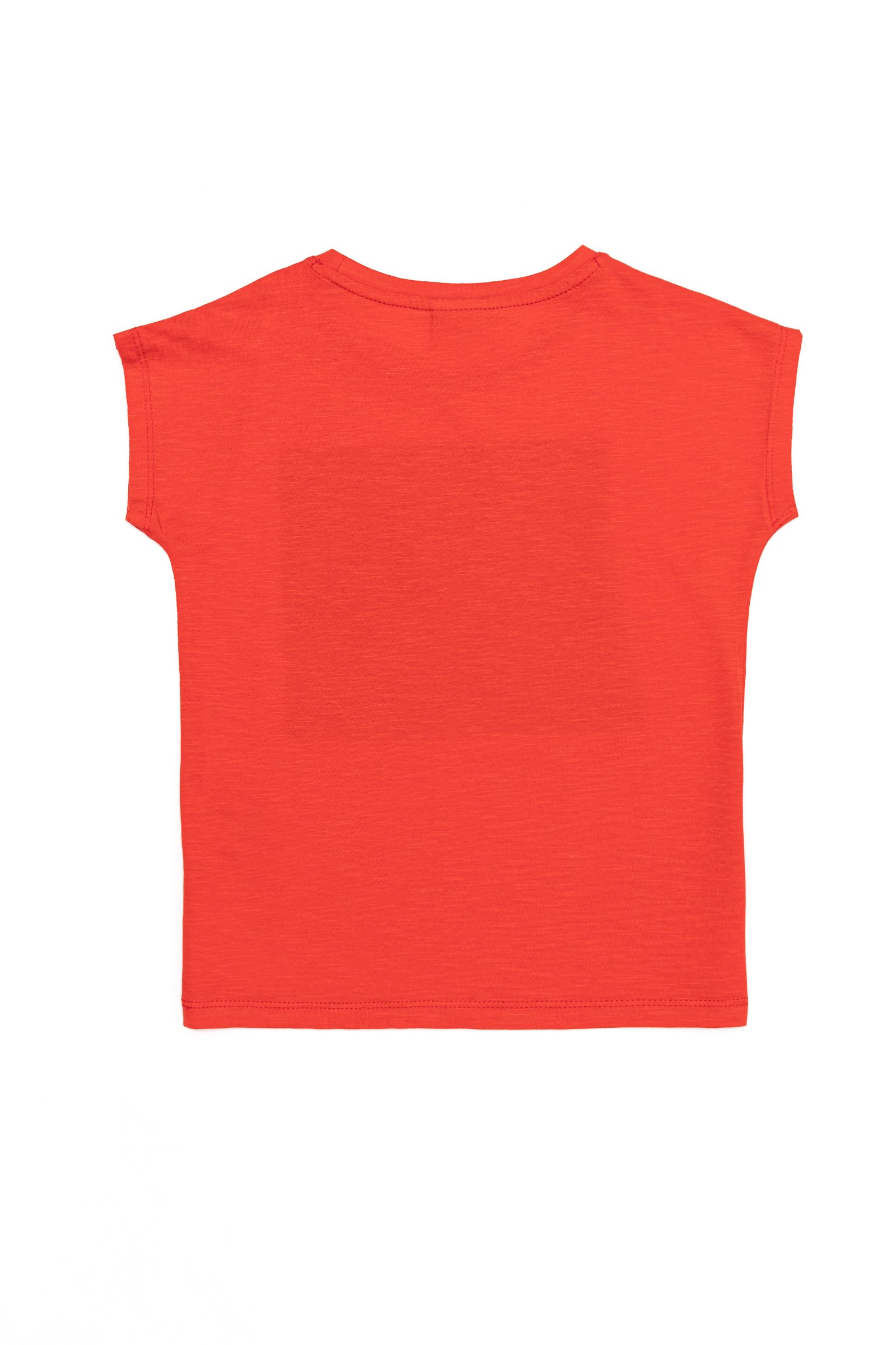 تی شرت  قرمز  استاندارد فیت  دخترانه یو اس پولو