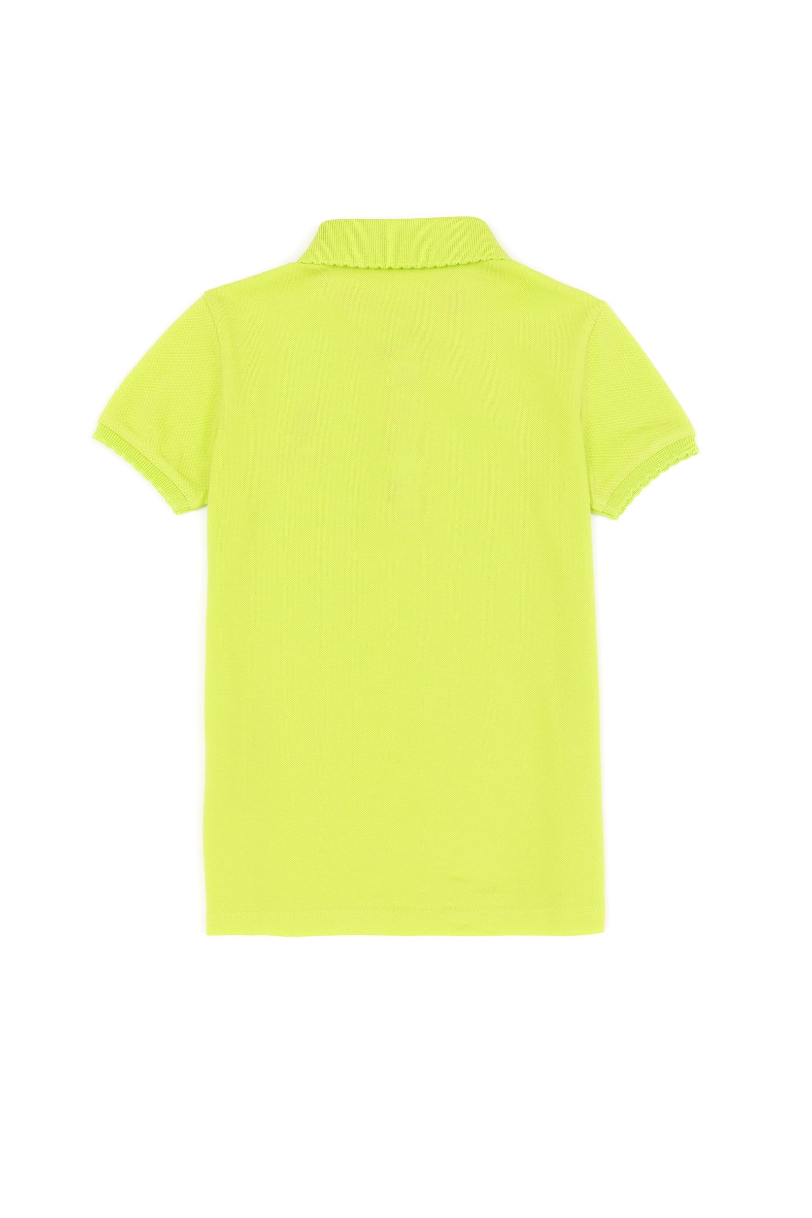 تی شرت  سبز پسته ای  استاندارد فیت  دخترانه یو اس پولو