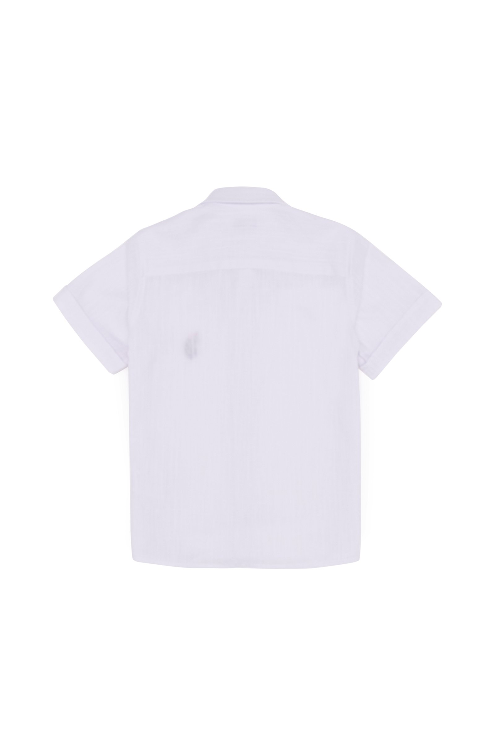 پیراهن  سفید  استاندارد فیت  پسرانه یو اس پولو | US POLO ASSN
