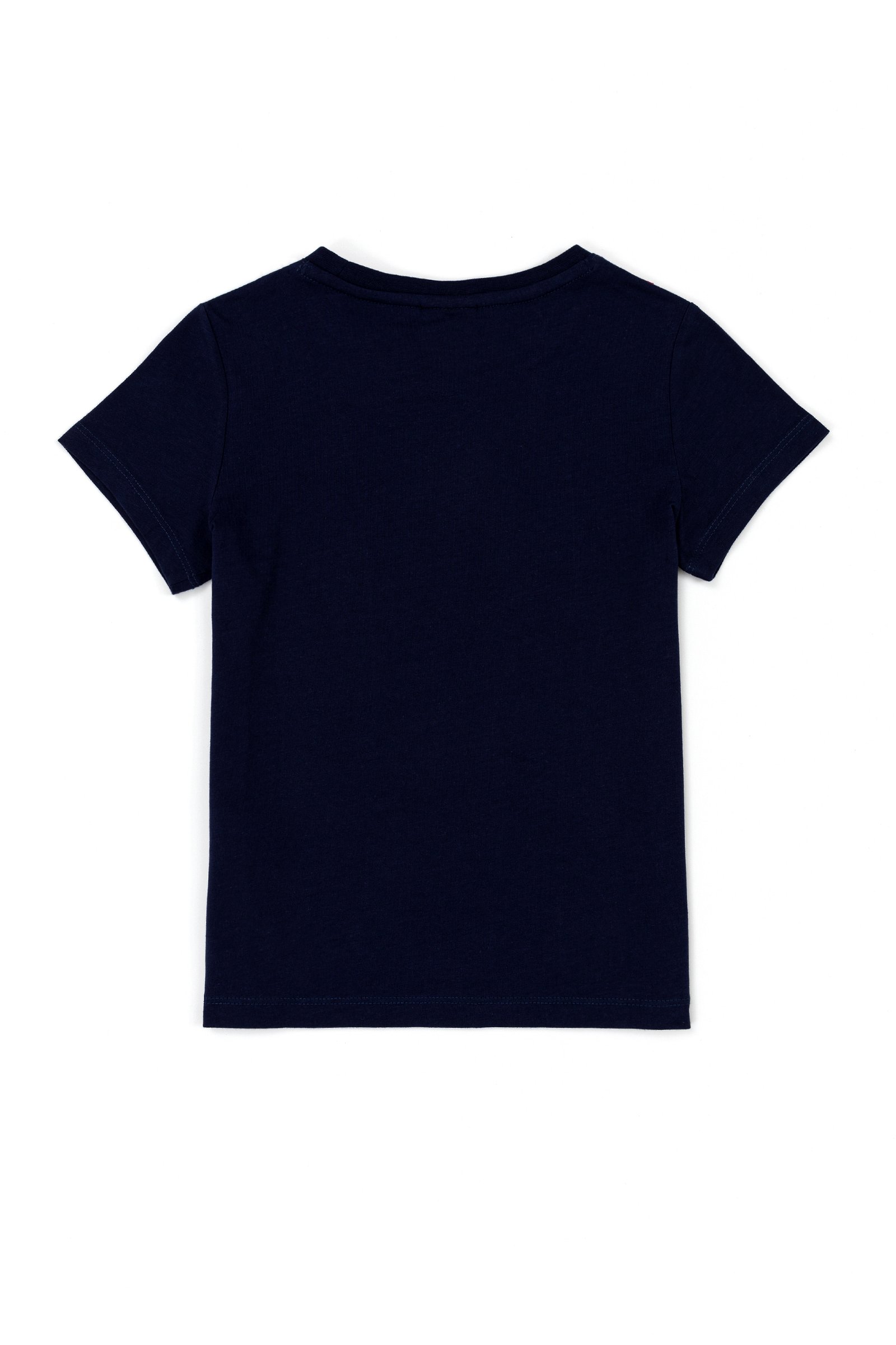 تی شرت یقه گرد لاجورد  استاندارد فیت آستین کوتاه پسرانه یو اس پولو | US POLO ASSN
