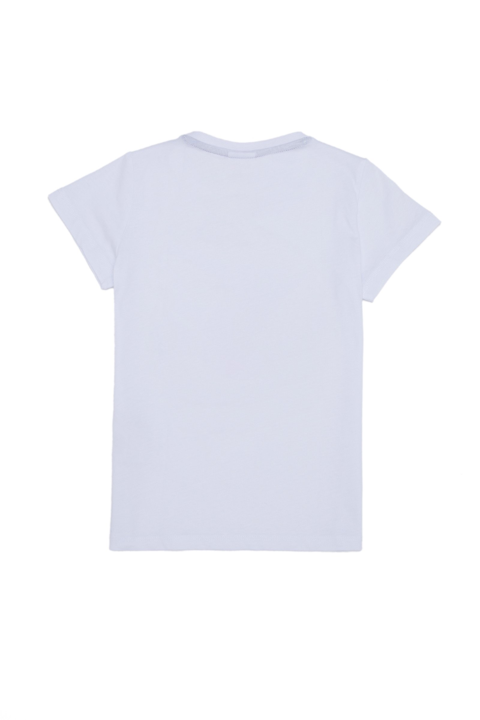 تی شرت یقه گرد سفید  استاندارد فیت آستین کوتاه پسرانه یو اس پولو | US POLO ASSN