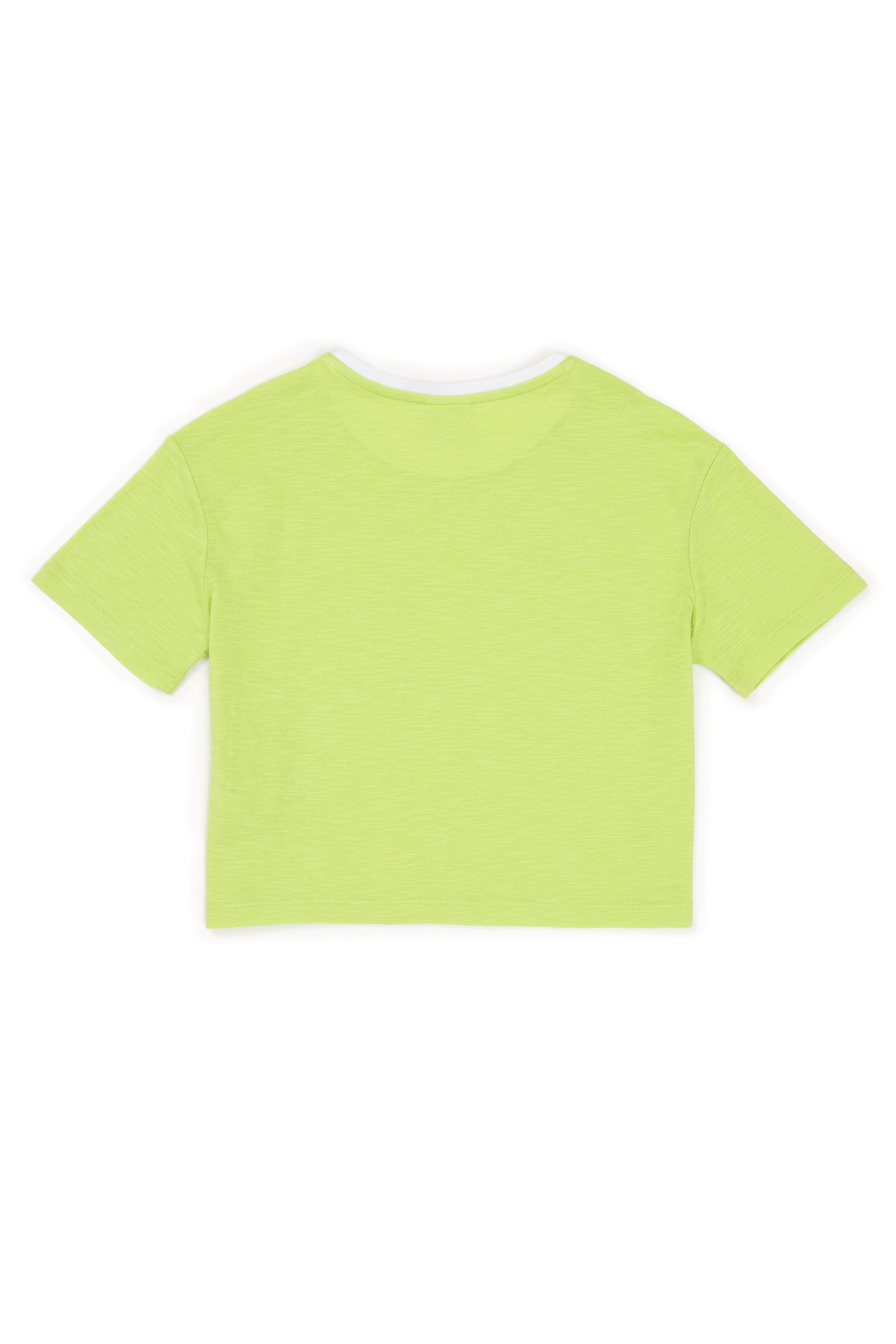 تی شرت  سبز پسته ای  رگولار  دخترانه یو اس پولو | US POLO ASSN