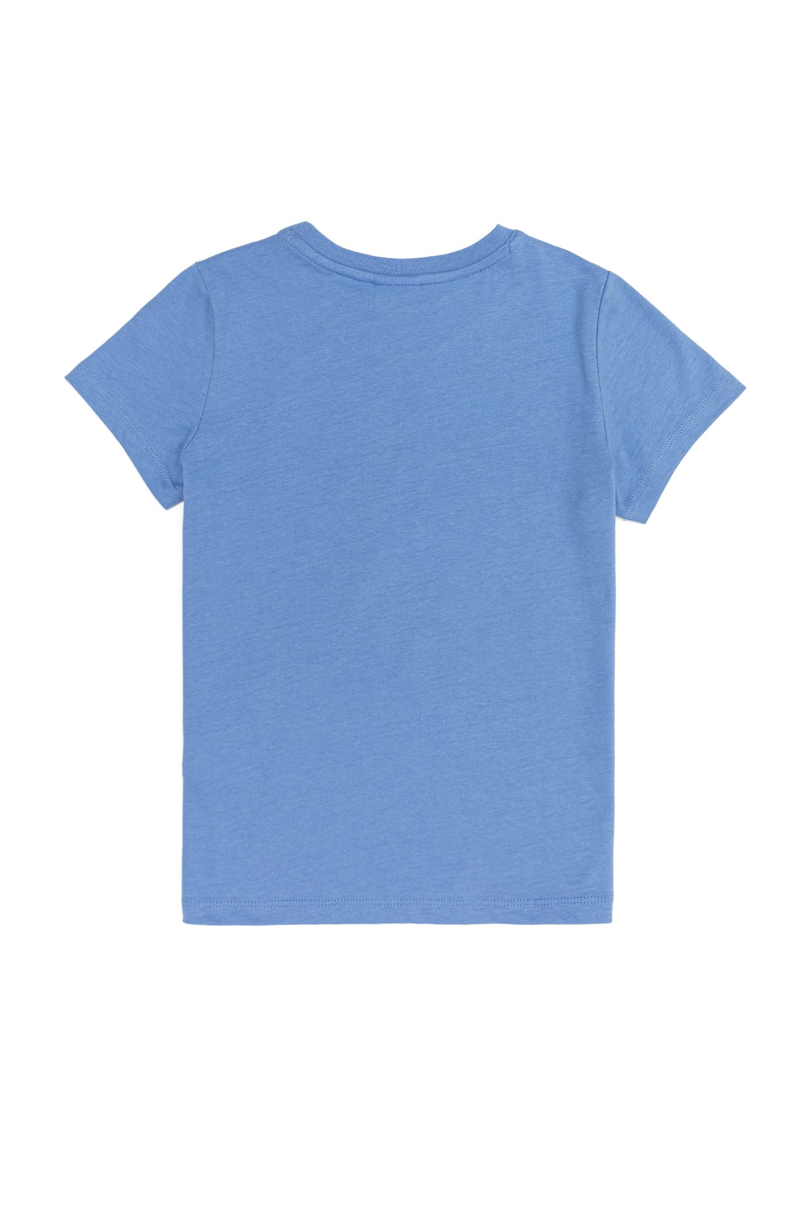 تی شرت یقه گرد آبی تیره  استاندارد فیت آستین کوتاه پسرانه یو اس پولو | US POLO ASSN