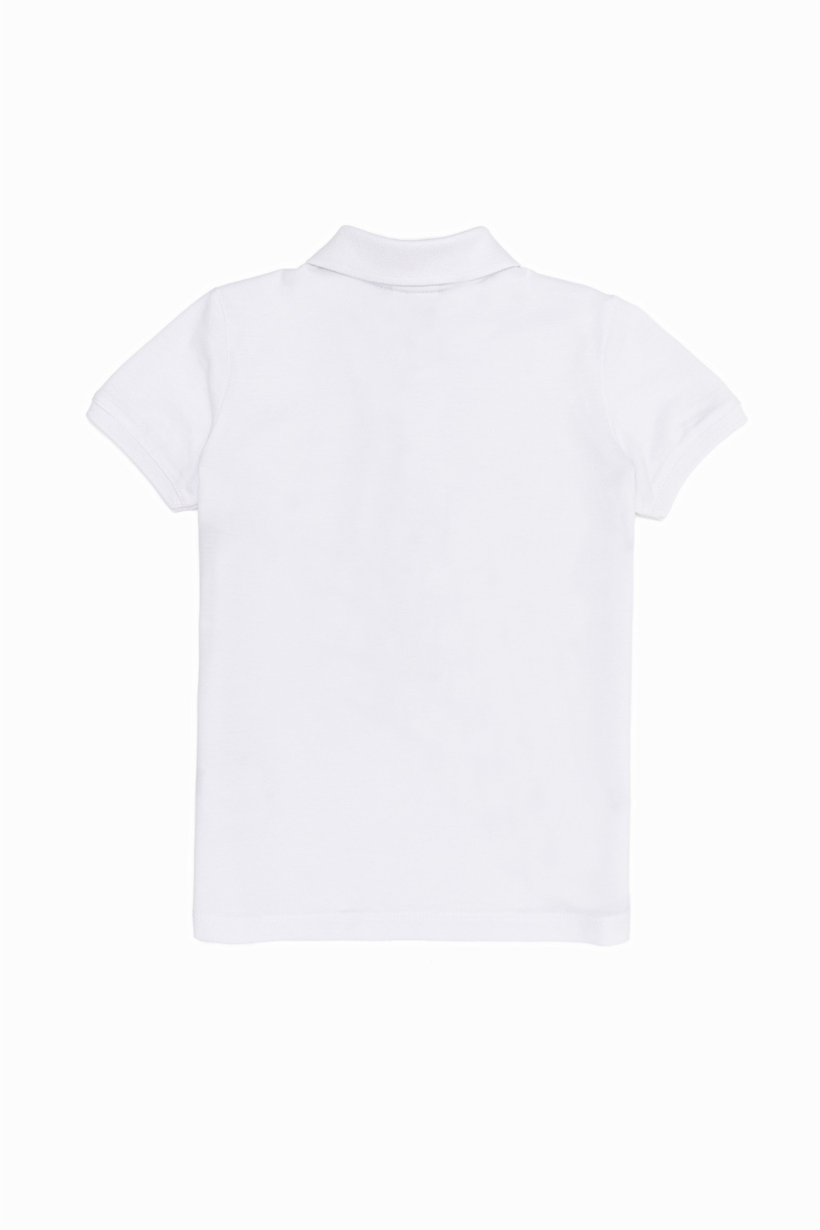 تی شرت یقه پولو سفید  استاندارد فیت آستین کوتاه پسرانه یو اس پولو | US POLO ASSN