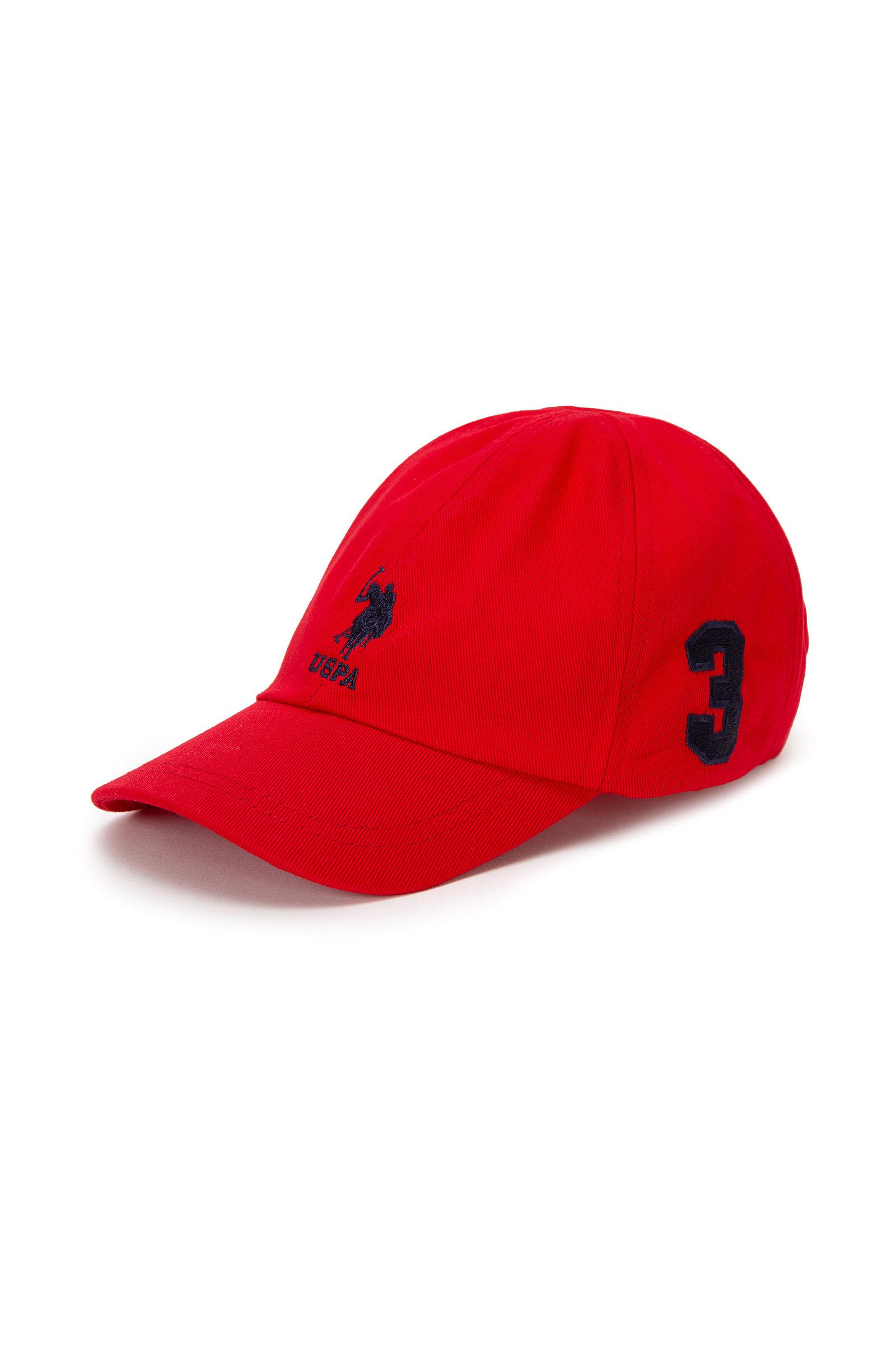 کلاه کاپ دار  قرمز  رگولار  پسرانه یو اس پولو | US POLO ASSN