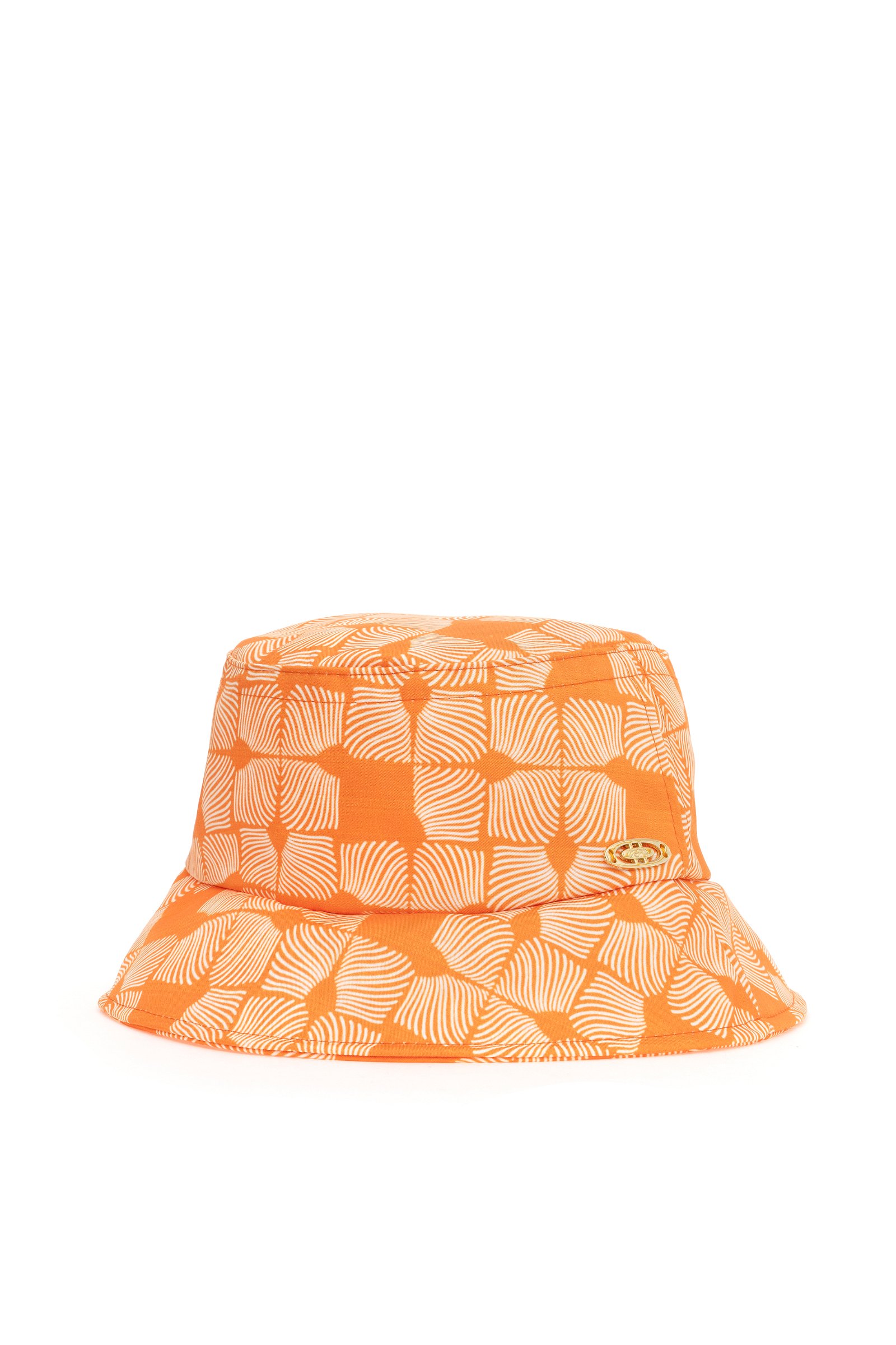 کلاه لبه دار  نارنجی  رگولار  زنانه یو اس پولو | US POLO ASSN